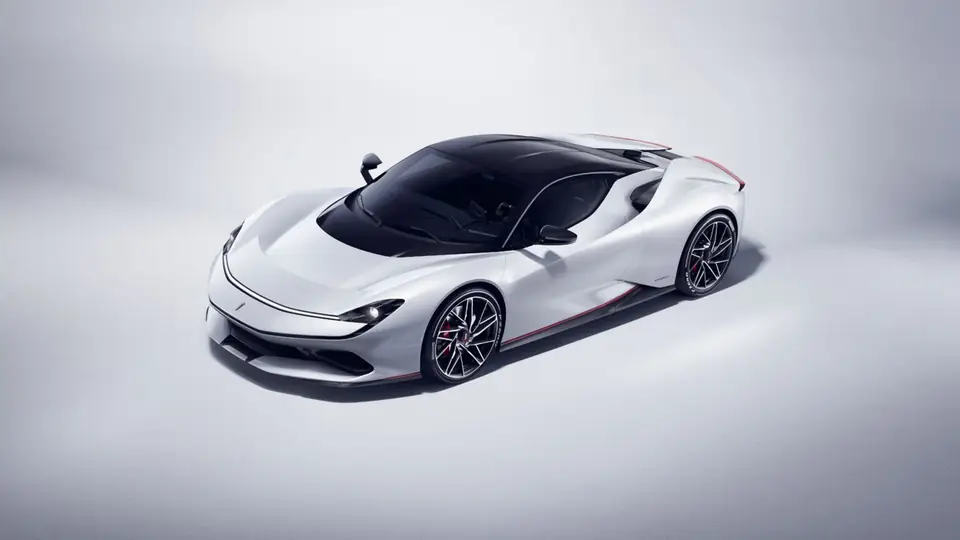 An electric hypercar from the 2019 exhibition