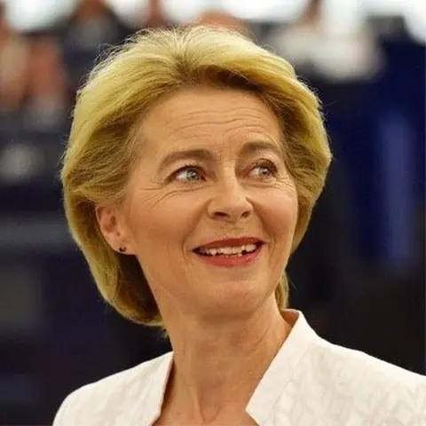 Portrait of Ursula von der Leyen